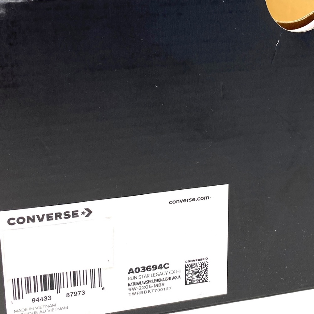 Converse Run Star Legacy CX Platform High Canvas Beige Women's Sneakers A03694C - Picture 8 of 9